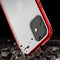 For iPhone 11 Ultra Slim Double Sides Magnetic Adsorption Angular Frame Tempered Glass Magnet Flip Case(Silver)