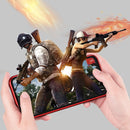 For iPhone 11 Pro Max Ultra Slim Double Sides Magnetic Adsorption Angular Frame Tempered Glass Magnet Flip Case(Silver)