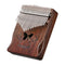21 Tone Acacia Wood Thumb Piano Kalimba Musical Instruments(Brown-Butterfly)