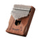 21 Tone Acacia Wood Thumb Piano Kalimba Musical Instruments(Coffee-Cat)