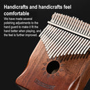 21 Tone Acacia Wood Thumb Piano Kalimba Musical Instruments(Coffee-Butterfly)