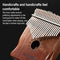 21 Tone Acacia Wood Thumb Piano Kalimba Musical Instruments(Brown-Sun)