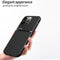 Classic Tilt Strip Grain Magnetic Shockproof PC + TPU Case For iPhone 13 Pro Max(Black)
