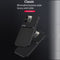 Classic Tilt Strip Grain Magnetic Shockproof PC + TPU Case For iPhone 13 Pro Max(Black)