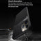 Classic Tilt Strip Grain Magnetic Shockproof PC + TPU Case For iPhone 13 Pro Max(Black)