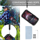 R-JUST Shockproof Waterproof Dust-proof Metal + Silicone Protective Case with Holder For iPhone 13 Pro(Black)