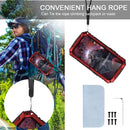 R-JUST Shockproof Waterproof Dust-proof Metal + Silicone Protective Case with Holder For iPhone 13 Pro(Red)