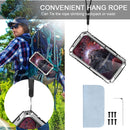 R-JUST Shockproof Waterproof Dust-proof Metal + Silicone Protective Case with Holder For iPhone 13 Pro(Silver)