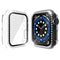 Electroplating PC Single Row Diamond Protective Case with Tempered Glass Film For Apple Watch Series 3 & 2 & 1 42mm(Transparent)