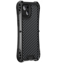 R-JUST AMIRA Shockproof Dustproof Waterproof Metal Protective Case For iPhone 13(Black)