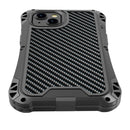 R-JUST AMIRA Shockproof Dustproof Waterproof Metal Protective Case For iPhone 13(Black)