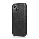 Strong Magnetic Detachable Horizontal Flip Leather Case with Card Slots & Wallet For iPhone 13 Pro(Black)