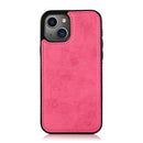 Retro 2 in 1 Detachable Horizontal Flip Leather Case with Card Slots & Wallet For iPhone 13(Pink)
