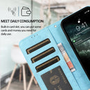 Retro 2 in 1 Detachable Horizontal Flip Leather Case with Card Slots & Wallet For iPhone 13(Blue)