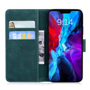 Tiger Embossing Pattern Horizontal Flip Leather Case with Holder & Card Slots & Wallet For iPhone 13 mini(Green)