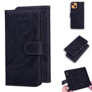 Tiger Embossing Pattern Horizontal Flip Leather Case with Holder & Card Slots & Wallet For iPhone 13(Black)