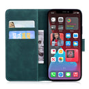Tiger Embossing Pattern Horizontal Flip Leather Case with Holder & Card Slots & Wallet For iPhone 13 Pro Max(Green)