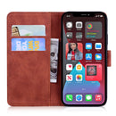 Tiger Embossing Pattern Horizontal Flip Leather Case with Holder & Card Slots & Wallet For iPhone 13 Pro Max(Brown)