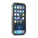 Sliding Camera Cover Design Shockproof TPU Frame + Clear PC Case For iPhone 13 Pro(Black)