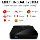 Powkiddy B01 Game Box Home Game Console PSP Emulator with Wired Gamepads, Memory:128GB, US Plug