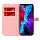 Watercolor Pattern Horizontal Flip Leather Case with Holder & Card Slot & Wallet For iPhone 13(Berry Color)