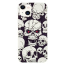 Luminous TPU Soft Protective Case For iPhone 13 mini(Skull)