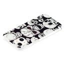 Luminous TPU Soft Protective Case For iPhone 13 mini(Skull)