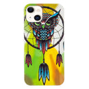 Luminous TPU Soft Protective Case For iPhone 13 mini(Owl)