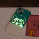 Luminous TPU Soft Protective Case For iPhone 13 mini(Headset Dog)