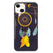 Luminous TPU Soft Protective Case For iPhone 13(Black Wind Chimes)