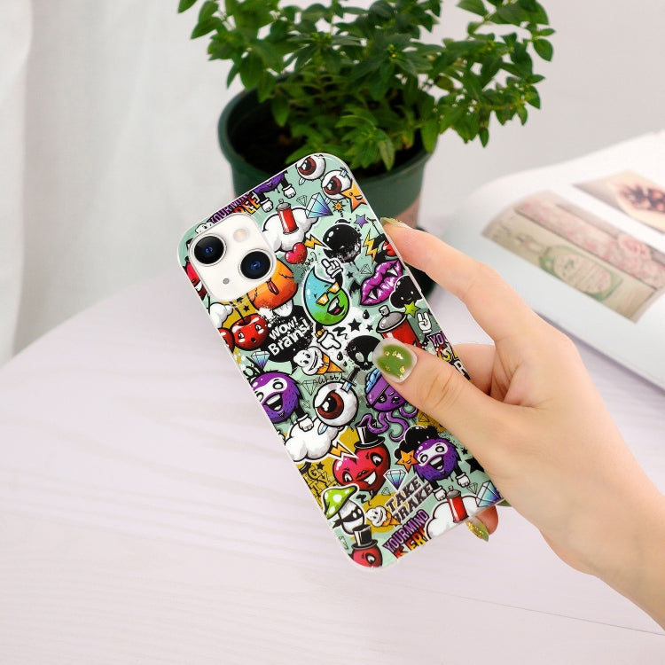 Luminous TPU Soft Protective Case For iPhone 13(Rubbish)