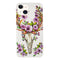 Luminous TPU Soft Protective Case For iPhone 13(Flower Deer)
