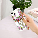 Luminous TPU Soft Protective Case For iPhone 13(Flower Deer)