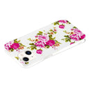 Luminous TPU Soft Protective Case For iPhone 13(Rose Flower)