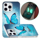 Luminous TPU Soft Protective Case For iPhone 13 Pro(Butterfly)