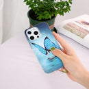 Luminous TPU Soft Protective Case For iPhone 13 Pro(Butterfly)