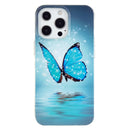 Luminous TPU Soft Protective Case For iPhone 13 Pro Max(Butterfly)