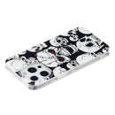 Luminous TPU Soft Protective Case For iPhone 13 Pro Max(Skull)