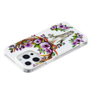 Luminous TPU Soft Protective Case For iPhone 13 Pro Max(Flower Deer)