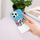Luminous TPU Soft Protective Case For iPhone 13 Pro Max(Headset Dog)