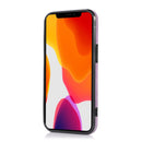 Multi-functional Cross-body Card Bag TPU+PU Back Cover Case with Holder & Card Slot & Wallet For iPhone 13(Purple)