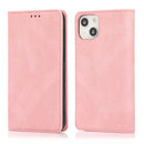 Strong Magnetic Crazy Horse Texture Horizontal Flip Leather Case with Holder & Card Slots & Wallet For iPhone 13 mini(Rose Gold)