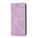 Strong Magnetic Crazy Horse Texture Horizontal Flip Leather Case with Holder & Card Slots & Wallet For iPhone 13(Purple)