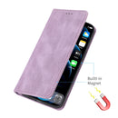 Strong Magnetic Crazy Horse Texture Horizontal Flip Leather Case with Holder & Card Slots & Wallet For iPhone 13(Purple)
