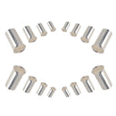 A4088 240 PCS Tube-shaped Bare End EN Series Tinned Copper Crimp Connector
