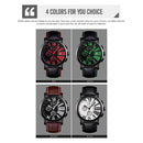 SKMEI 9196 Men Calendar Timing Roman Numeral Dial Quartz Watch(Black)