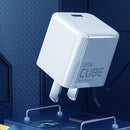 WK WP-U68 King Kong Series 20W PD USB-C / Type-C Mini Cube Super Charger, CN Plug