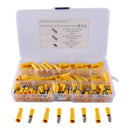 A6197 120 PCS Yellow AWG12~10 Bullet Male and Female Terminal Cold Press Terminal