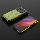 For Xiaomi Mi 11 Ultra Shockproof Honeycomb PC + TPU Case with Neck Lanyard(Green)