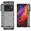 For Xiaomi Mi 11 Ultra Shockproof Honeycomb PC + TPU Case with Neck Lanyard(White)